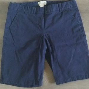 J CREW blue bermuda